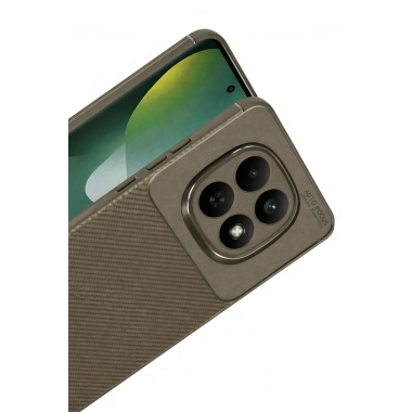Mey İthalat®   Redmi Note 15 Pro Plus 5G Auto Focus Karbon Kapak - Kahverengi