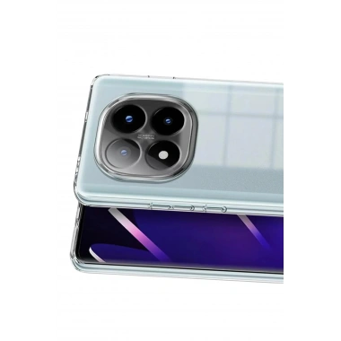 Mey İthalat®   Redmi Note 15 Pro Plus 5G Lüx Şeffaf Silikon - Şeffaf