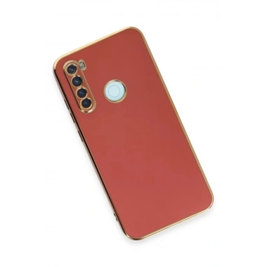 Mey İthalat®   Redmi Note 8 Kılıf Volet Silikon - Kırmızı