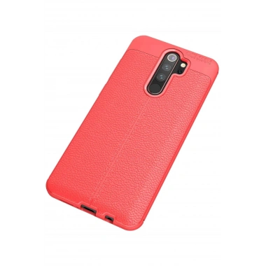 Mey İthalat®   Redmi Note 8 Pro Kılıf Auto Focus Kapak - Kırmızı