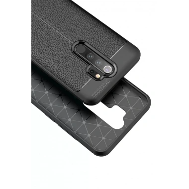Mey İthalat®   Redmi Note 8 Pro Kılıf Auto Focus Kapak - Lacivert