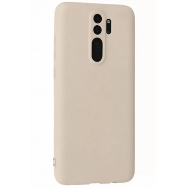 Mey İthalat®   Redmi Note 8 Pro Kılıf First Silikon - Krem