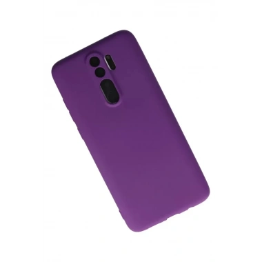 Mey İthalat®   Redmi Note 8 Pro Kılıf First Silikon - Mor