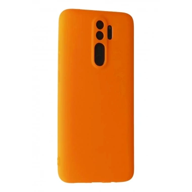 Mey İthalat®   Redmi Note 8 Pro Kılıf First Silikon - Turuncu