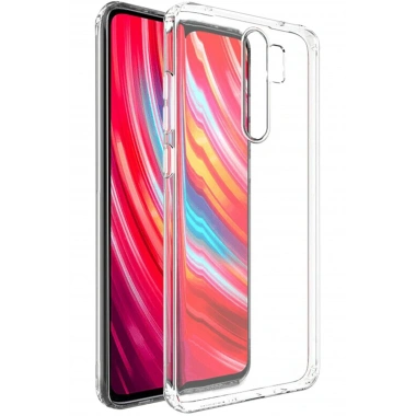 Mey İthalat®   Redmi Note 8 Pro Kılıf Lüx Şeffaf Silikon