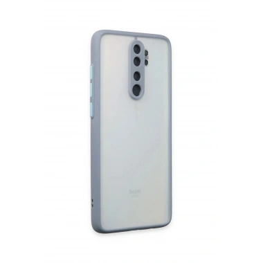 Mey İthalat®   Redmi Note 8 Pro Kılıf Montreal Silikon Kapak - Gri