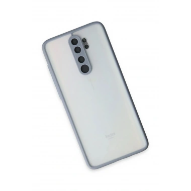 Mey İthalat®   Redmi Note 8 Pro Kılıf Montreal Silikon Kapak - Gri
