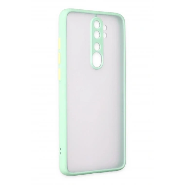 Mey İthalat®   Redmi Note 8 Pro Kılıf Montreal Silikon Kapak - Turkuaz
