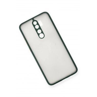 Mey İthalat®   Redmi Note 8 Pro Kılıf Montreal Silikon Kapak - Yeşil