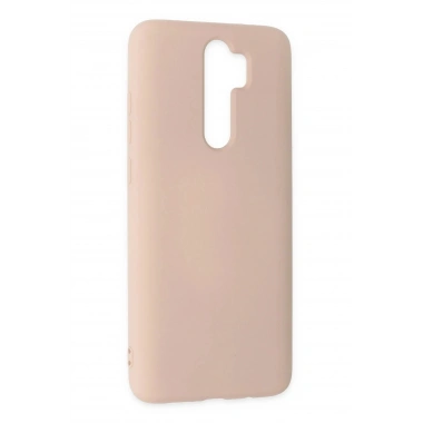 Mey İthalat®   Redmi Note 8 Pro Kılıf Nano içi Kadife Silikon - Pudra