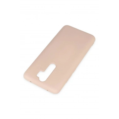 Mey İthalat®   Redmi Note 8 Pro Kılıf Nano içi Kadife Silikon - Pudra