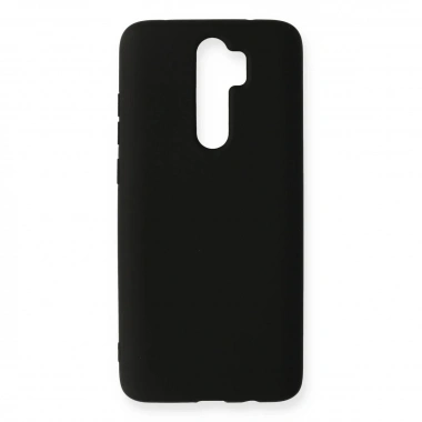 Mey İthalat®   Redmi Note 8 Pro Kılıf Nano içi Kadife Silikon - Siyah