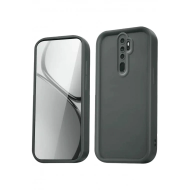 Mey İthalat®   Redmi Note 8 Pro Kılıf Viera Silikon - Gri