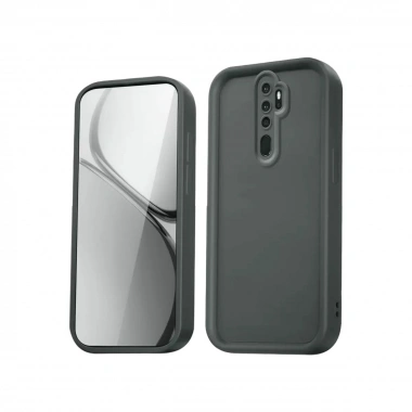 Mey İthalat®   Redmi Note 8 Pro Kılıf Viera Silikon - Gri