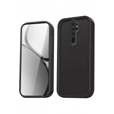 Mey İthalat®   Redmi Note 8 Pro Kılıf Viera Silikon - Siyah