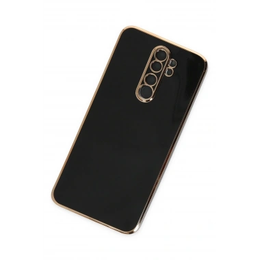 Mey İthalat®   Redmi Note 8 Pro Kılıf Volet Silikon - Siyah