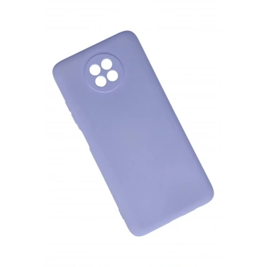 Mey İthalat®   Redmi Note 9 5G Kılıf Nano içi Kadife Silikon - Lila