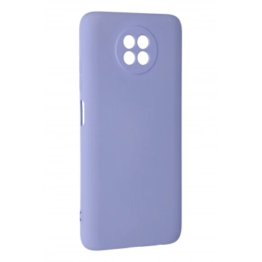 Mey İthalat®   Redmi Note 9 5G Kılıf Nano içi Kadife Silikon - Lila