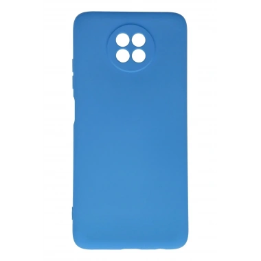 Mey İthalat®   Redmi Note 9 5G Kılıf Nano içi Kadife Silikon - Mavi