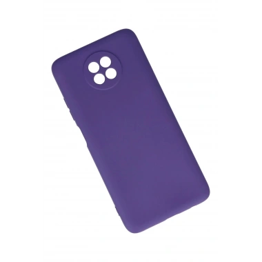 Mey İthalat®   Redmi Note 9 5G Kılıf Nano içi Kadife Silikon - Mor