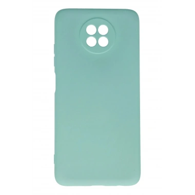Mey İthalat®   Redmi Note 9 5G Kılıf Nano içi Kadife Silikon - Turkuaz