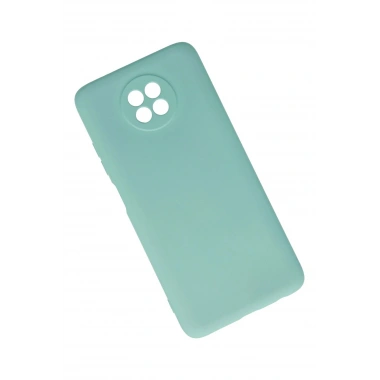 Mey İthalat®   Redmi Note 9 5G Kılıf Nano içi Kadife Silikon - Turkuaz