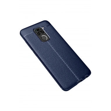 Mey İthalat®   Redmi Note 9 Kılıf Auto Focus Kapak - Lacivert