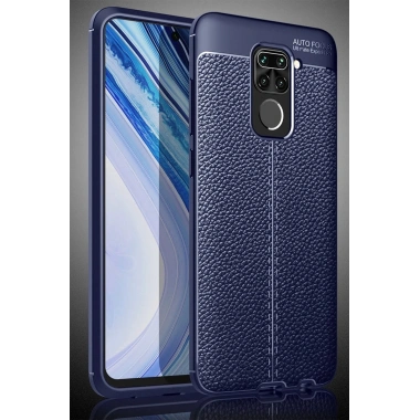 Mey İthalat®   Redmi Note 9 Kılıf Auto Focus Kapak - Lacivert