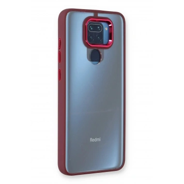 Mey İthalat® Redmi Note 9 Kılıf Dora Kapak - Kırmızı