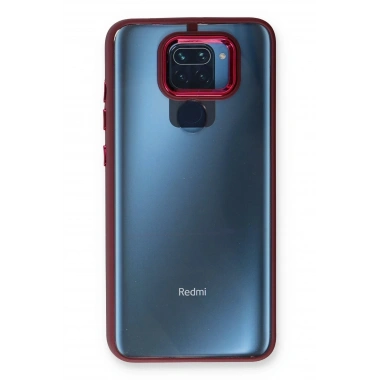 Mey İthalat® Redmi Note 9 Kılıf Dora Kapak - Kırmızı