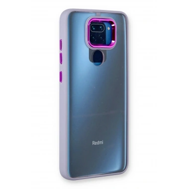 Mey İthalat®   Redmi Note 9 Kılıf Dora Kapak - Lila