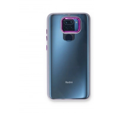Mey İthalat®   Redmi Note 9 Kılıf Dora Kapak - Lila
