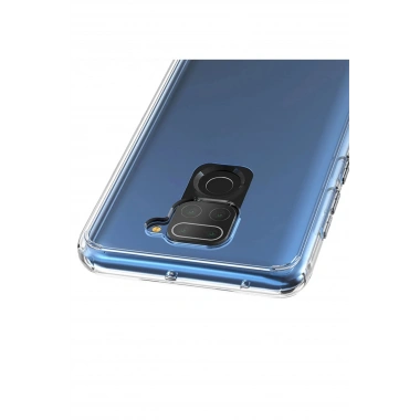 Mey İthalat®   Redmi Note 9 Kılıf Lüx Şeffaf Silikon - Şeffaf