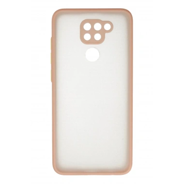 Mey İthalat®   Redmi Note 9 Kılıf Montreal Silikon Kapak - Pembe