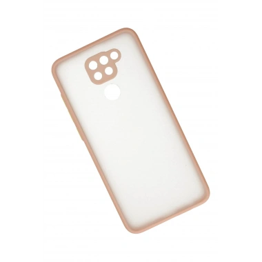 Mey İthalat®   Redmi Note 9 Kılıf Montreal Silikon Kapak - Pembe