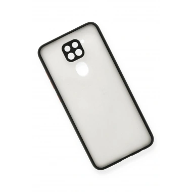Mey İthalat®   Redmi Note 9 Kılıf Montreal Silikon Kapak - Siyah