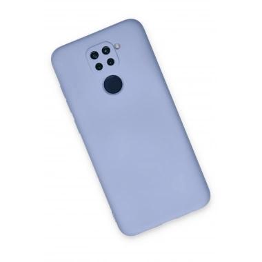 Mey İthalat®   Redmi Note 9 Kılıf Nano içi Kadife Silikon - Lila