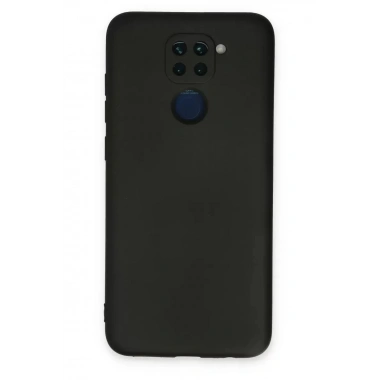 Mey İthalat®   Redmi Note 9 Kılıf Nano içi Kadife Silikon - Siyah
