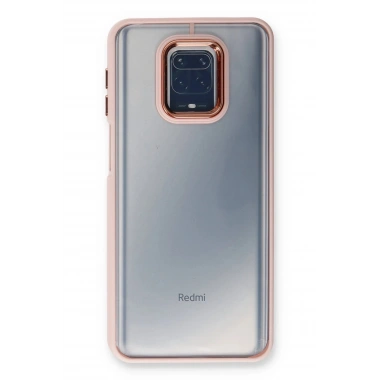 Mey İthalat® Redmi Note 9 Pro Kılıf Dora Kapak - Pudra