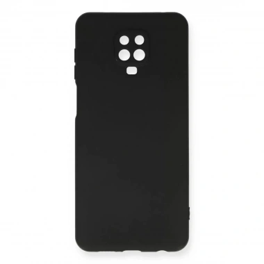 Mey İthalat®   Redmi Note 9 Pro Kılıf Nano içi Kadife Silikon - Siyah