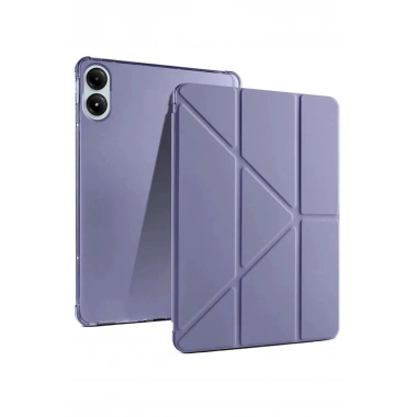 Mey İthalat®   Redmi Pad Pro 12.1 Kılıf Kalemlikli Mars Tablet Kılıfı - Lavender