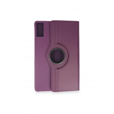 Mey İthalat® Redmi Pad SE 4G Kılıf 360 Tablet Deri Kılıf - Mürdüm