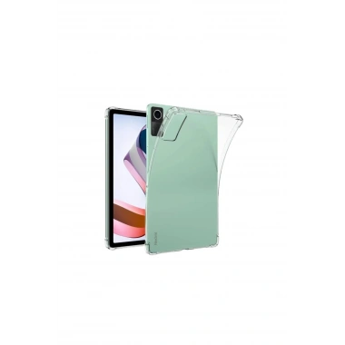 Mey İthalat® Redmi Pad SE 4G Kılıf Anti Shock Tablet Silikon - Şeffaf