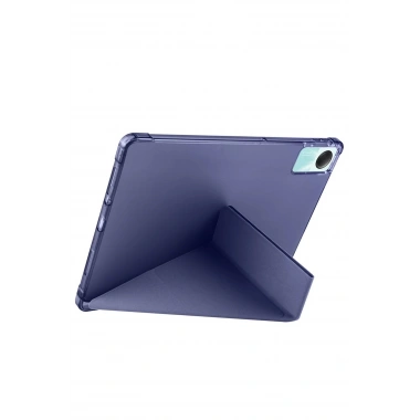 Mey İthalat®   Redmi Pad SE 4G Kılıf Kalemlikli Mars Tablet Kılıfı - Lacivert
