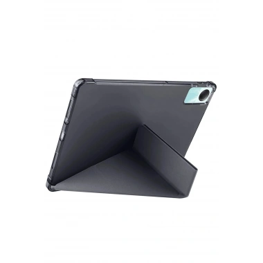 Mey İthalat®   Redmi Pad SE 4G Kılıf Kalemlikli Mars Tablet Kılıfı - Siyah