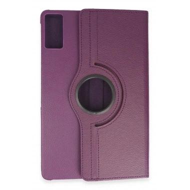 Mey İthalat® Redmi Pad SE Kılıf 360 Tablet Deri Kılıf - Mürdüm