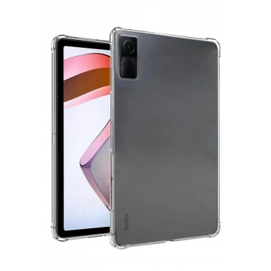 Mey İthalat® Redmi Pad SE Kılıf Anti Shock Tablet Silikon - Şeffaf