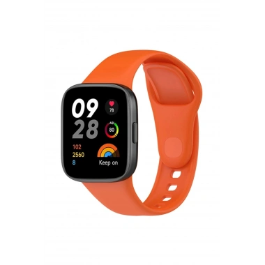 Mey İthalat®   Redmi Watch 3 Klasik Kordon - Turuncu