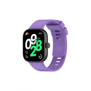 Mey İthalat® Redmi Watch 4 Klasik Kordon - Lila
