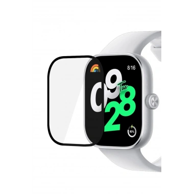 Mey İthalat® Redmi Watch 4 Polymer Nano Ekran Koruyucu - Şeffaf